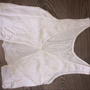 Open Back Brandy Melville Tank Top